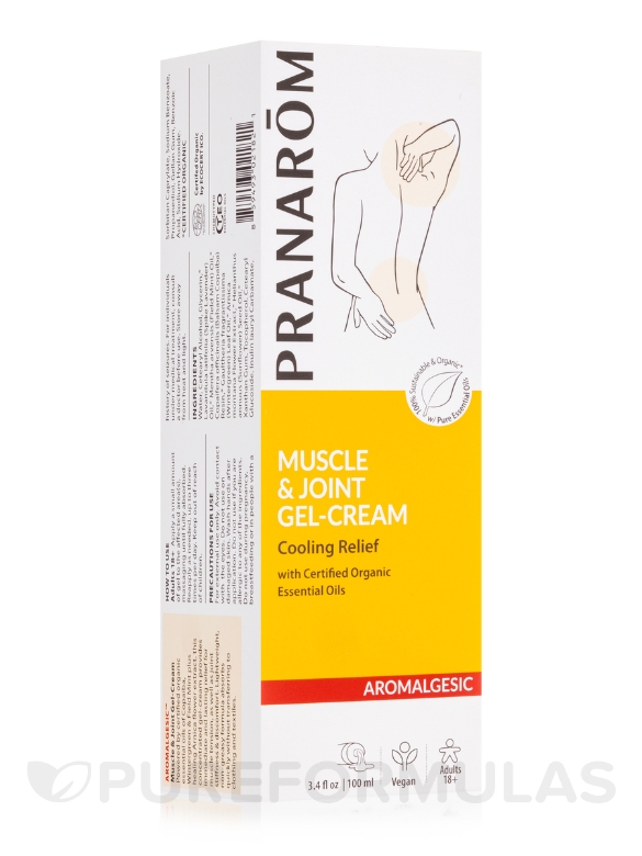 Aromalgesic™ Organic Muscle & Joint Gel-Cream - 3.4 fl. oz (100 ml)