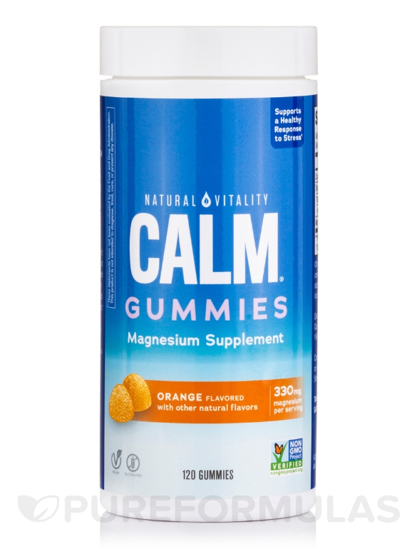 Calm® Gummies Orange Flavor - 120 Gummies