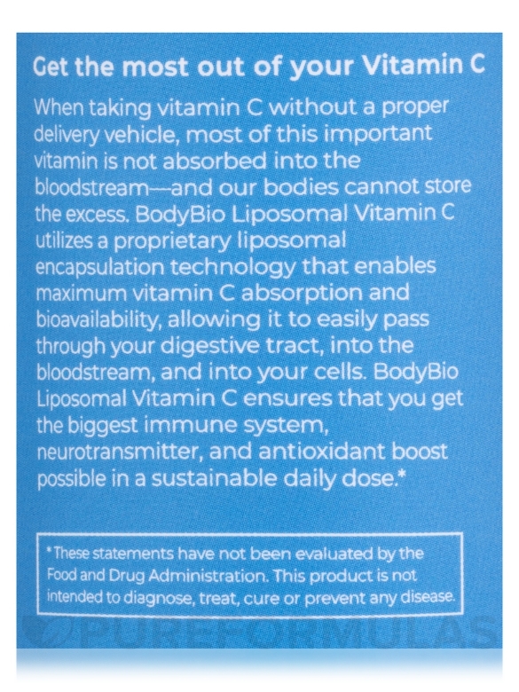 Liposomal Vitamin C - 60 Capsules - Alternate View 4