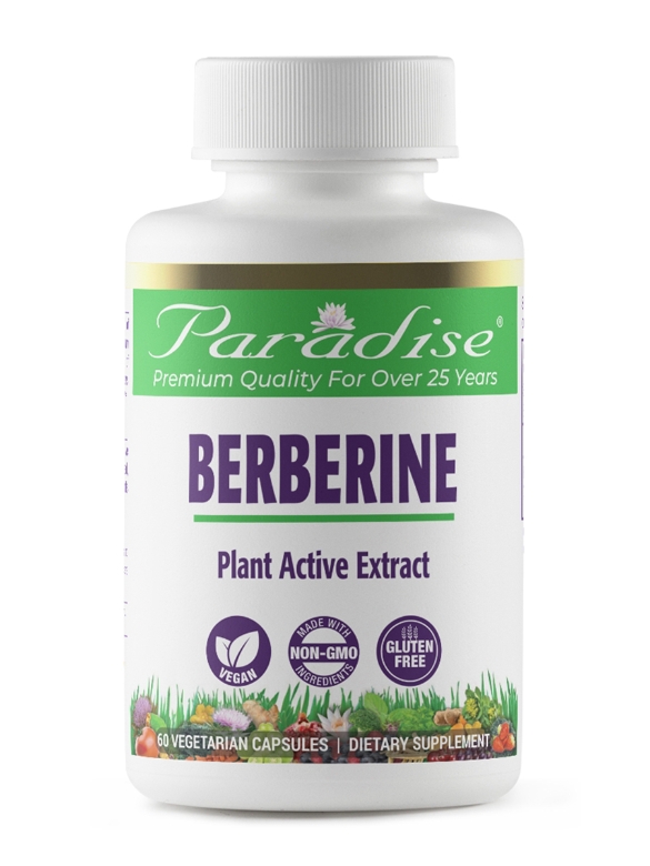 Berberine - 180 Vegetarian Capsules