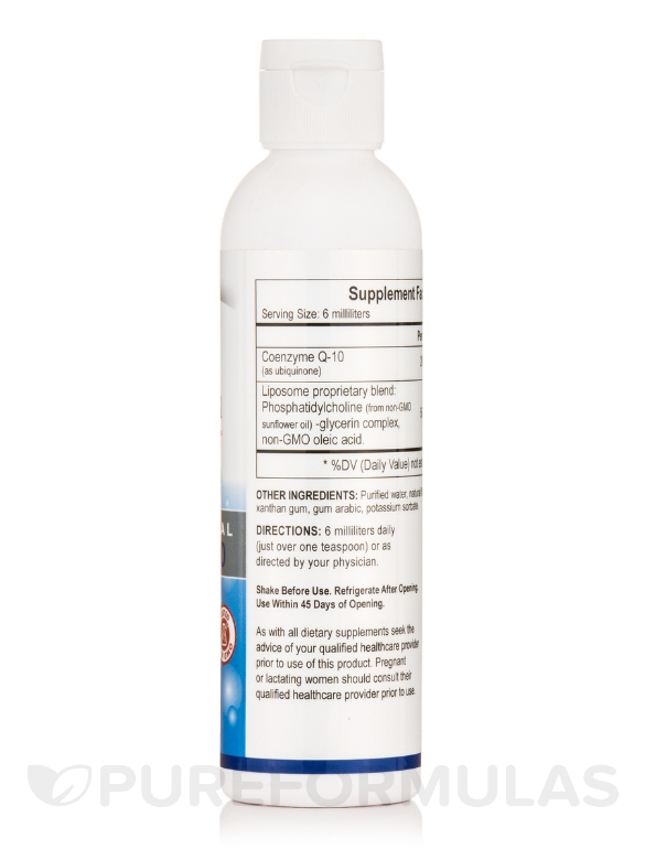 Liposomal COQ10 - 6 fl. oz (180 ml) - Alternate View 1