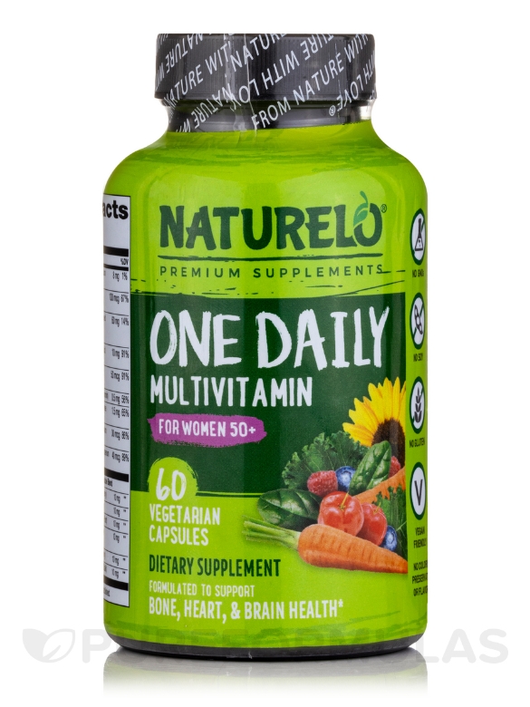 One Daily Multivitamin for Women 50+ - 60 Vegetarian Capsules