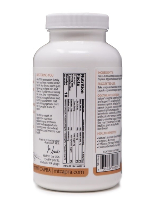 Capra Colostrum™ - 120 Capsules - Alternate View 5