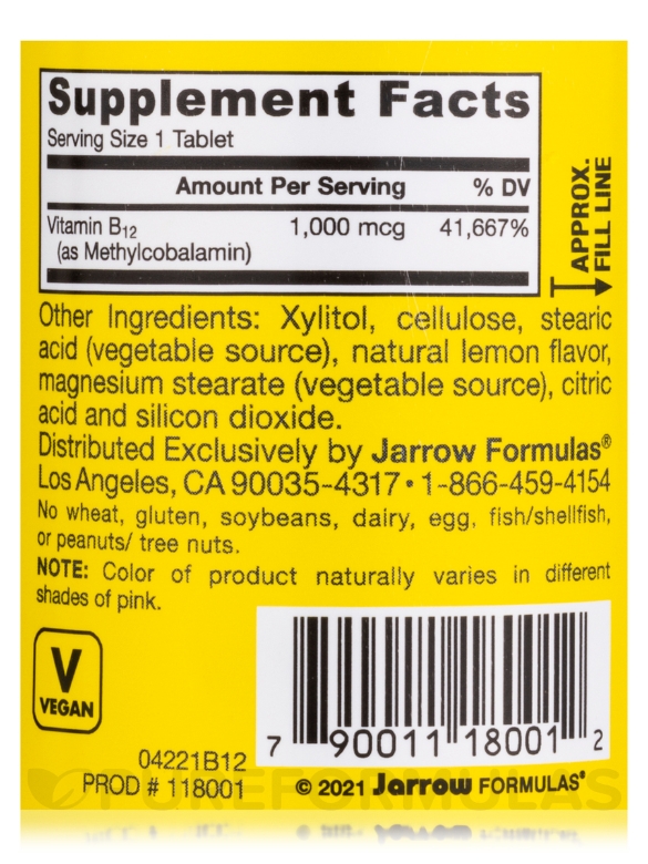  Lemon Flavor - 100 Chewable Tablets - Alternate View 1