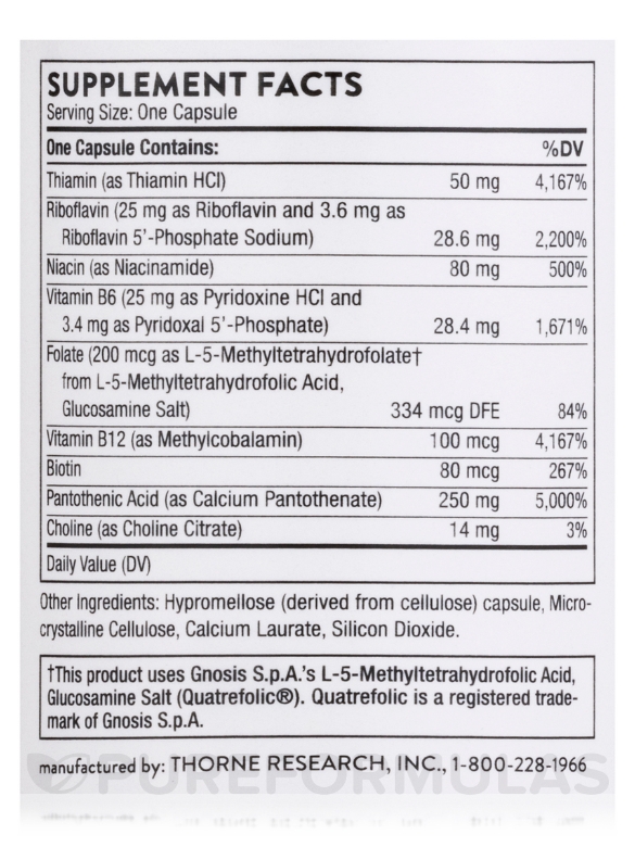 Stress B-Complex - 60 Capsules - Alternate View 4