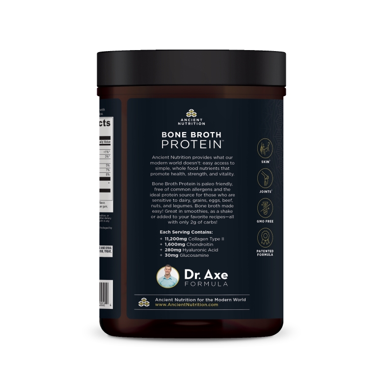 Bone Broth Protein™ Chocolate - 17.8 oz (504 Grams) - Alternate View 2