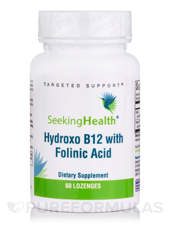 Hydroxo B12 with Folinic Acid - 60 Lozenges