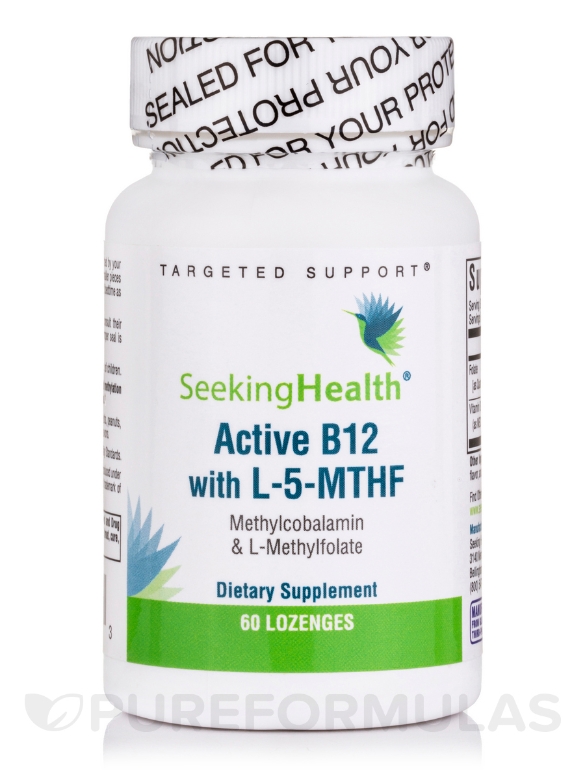 Active B12 with L-5-MTHF - 60 Lozenges