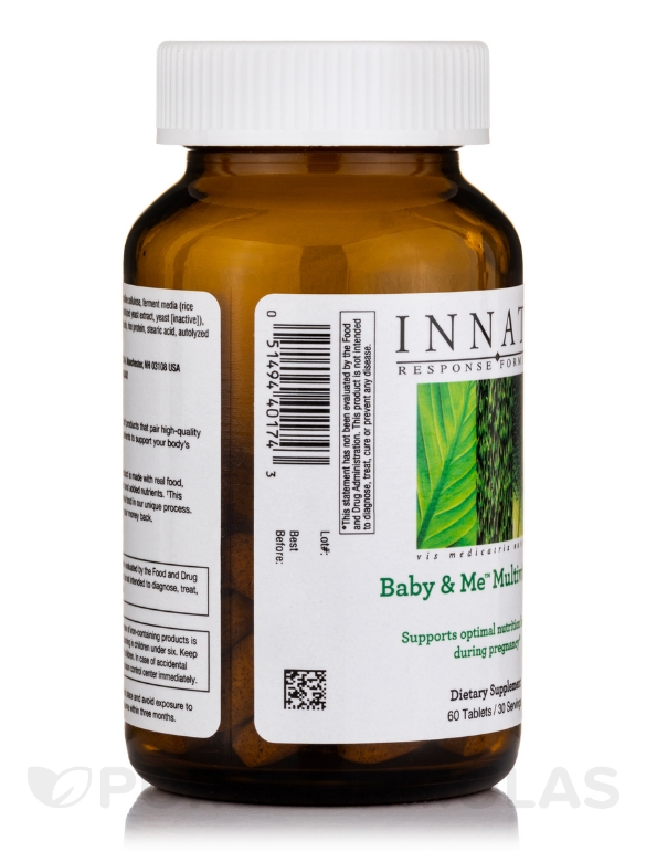 Baby & Me™ Multivitamin - 60 Tablets - Alternate View 3