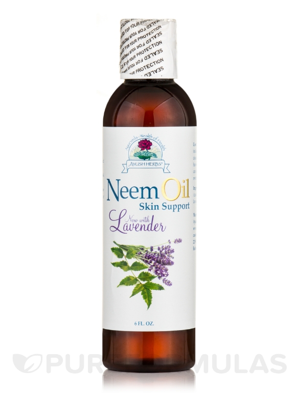 Neem Oil Skin Support with Lavender - 6 fl. oz