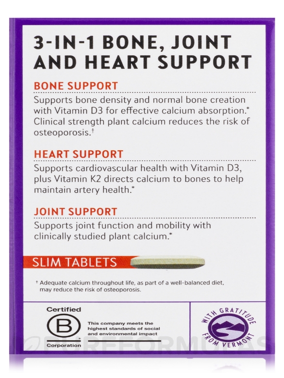 Bone Strength Take Care® Slim Tabs - 120 Tablets - Alternate View 9