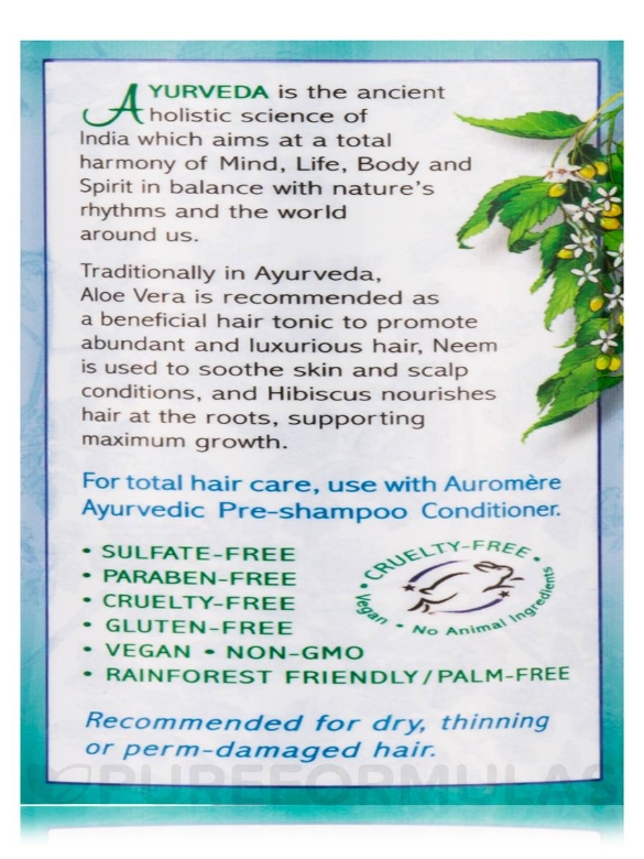 Ayurvedic Aloe Vera-Neem Shampoo - 16 oz (473 ml) - Alternate View 4