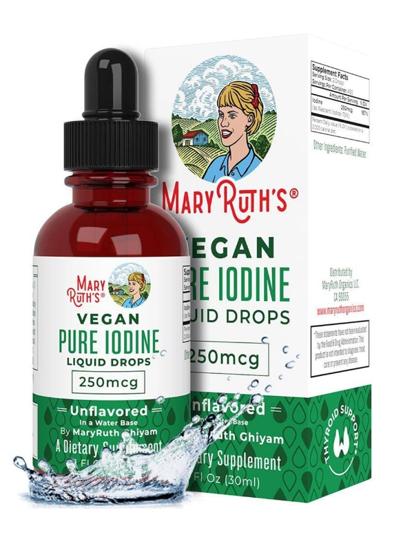 Pure Iodine Liquid Drops