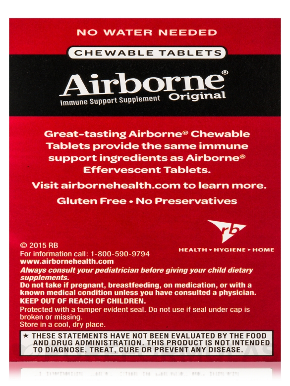 Airborne® Immune Support Chewable Tablets