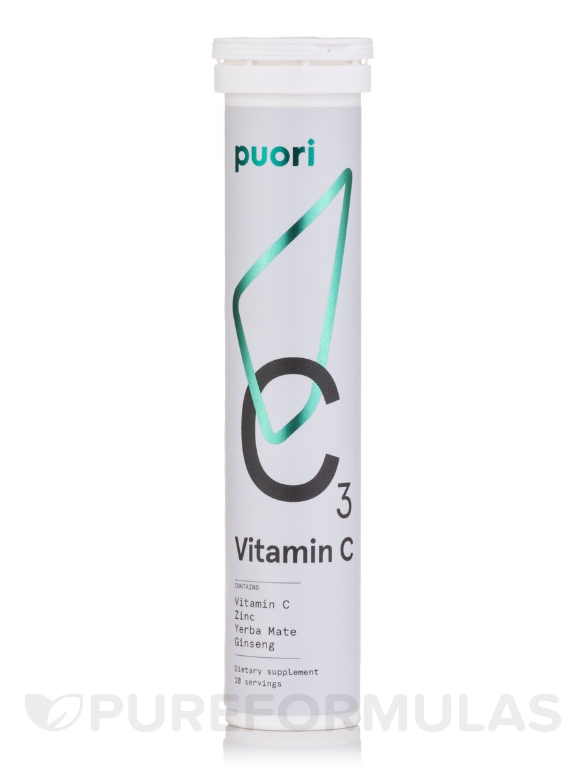 C3 - Vitamin C - 20 Tablets - Alternate View 2