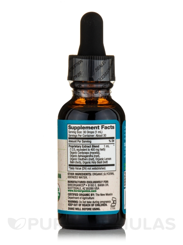 Organic Calming Liquid Drops - 1 fl. oz (30 ml) - Alternate View 1