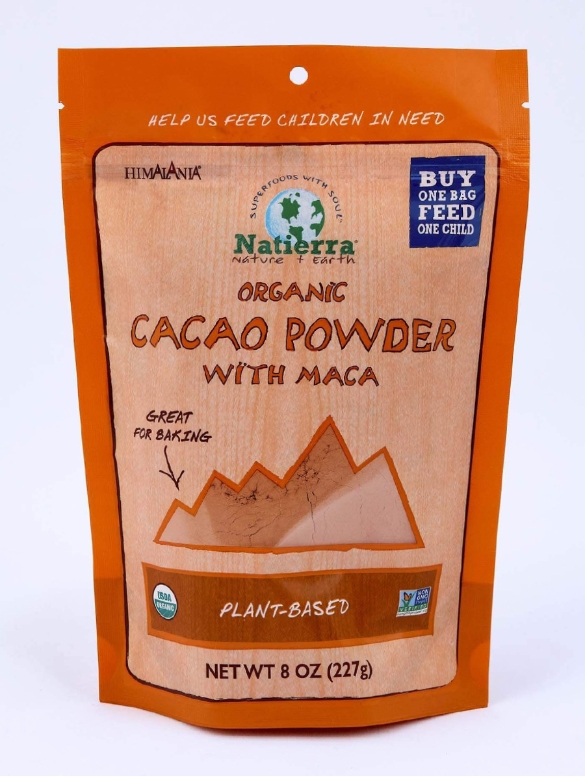 Organic Cacao Powder with Maca - 8 oz (227 Grams)