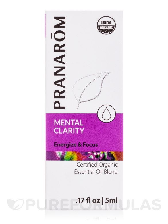 Wellness Blend - Organic Mental Clarity Essential Oil Blend - 0.17 fl. oz (5 ml) - Alternate View 3