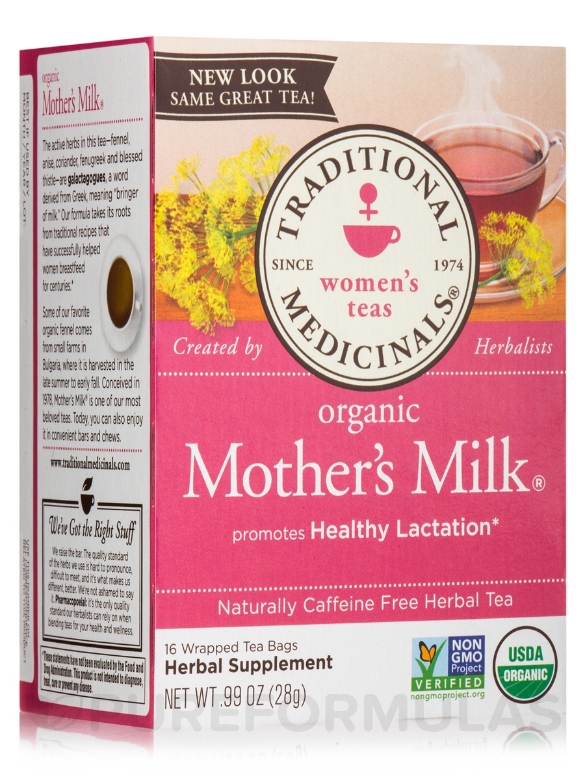 Organic Mother's Milk Tea - 16 Tea Bags