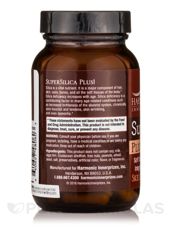 Super Silica Plus 500 mg - 60 Vegicaps - Alternate View 3