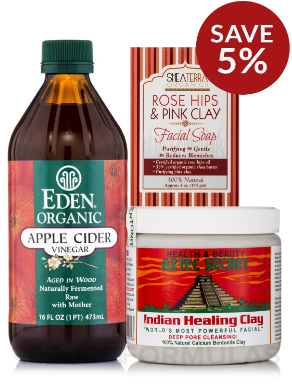 Indian Healing Clay Mask Kit - Small - Save 5% on a bundle