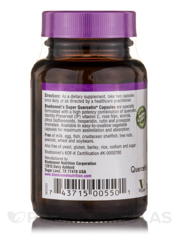 Super Quercetin® - 30 Vegetable Capsules - Alternate View 2