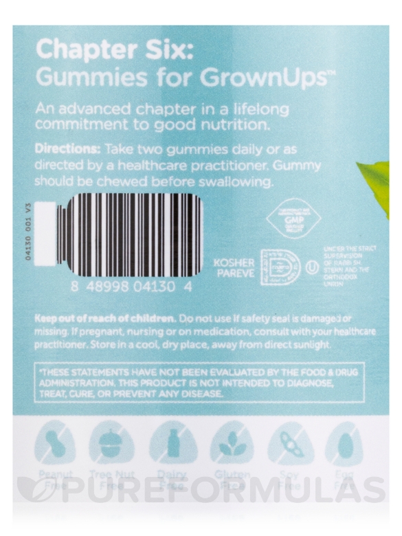 Chapter Six™ Ashwagandha Gummies - 60 Gummies - Alternate View 4