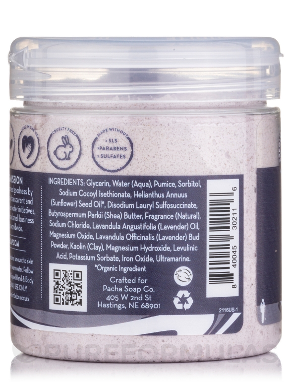 Whipped Soap + Scrub - French Lavender - 8 oz (227 Grams) - Alternate View 4