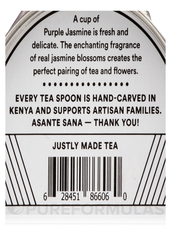 Purple Jasmine Tin - Loose Leaf Purple Tea - 3.2 oz (90 Grams) - Alternate View 7