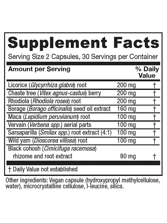 FemRebalance™ - 60 Vegetarian Capsules - Alternate View 1