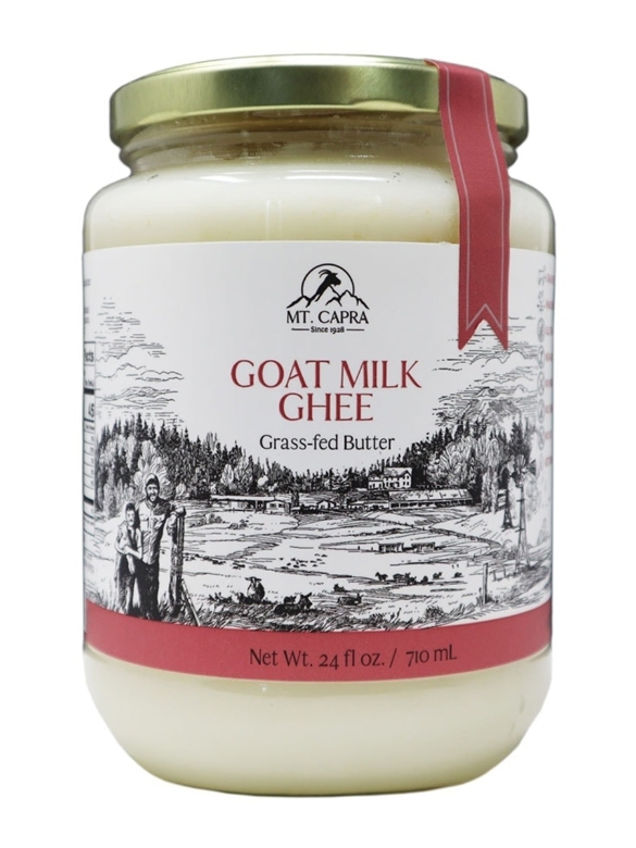 Goat Milk Ghee (Grass-Fed Butter) - 24 fl. oz (710 ml)