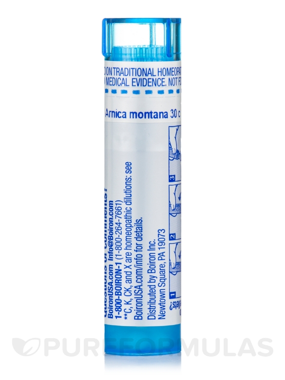 Arnica Montana 30c - 1 Tube (approx. 80 pellets) - Alternate View 4