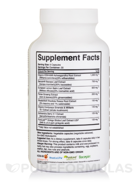 Adapt All Adaptogen - 180 Veggie Capsules - Alternate View 2