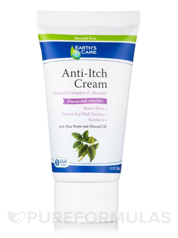 Anti-Itch Cream with Shea Butter and Almond Oil - 2.4 oz (68 Grams) - Alternate View 6