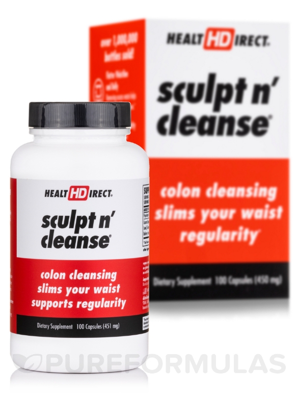 Sculpt n' Cleanse® - 100 Capsules - Alternate View 1