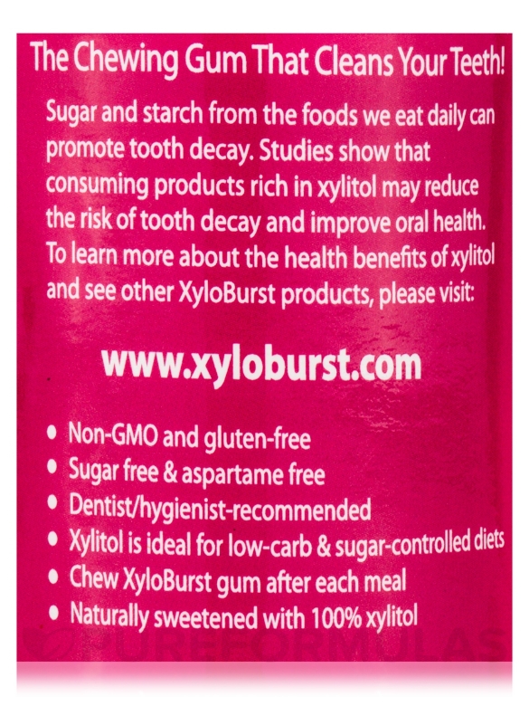 Xylitol Bubble Gum - 5.29 oz (150 Grams) - Alternate View 4