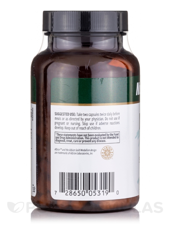 Magnesium Malate - 120 Vegetable Capsules - Alternate View 2