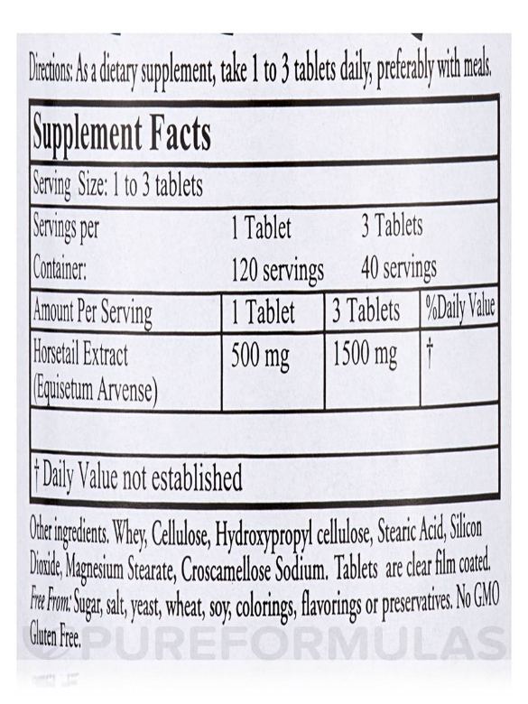 Silica with Bioflavonoids - 120 Tablets - Alternate View 4