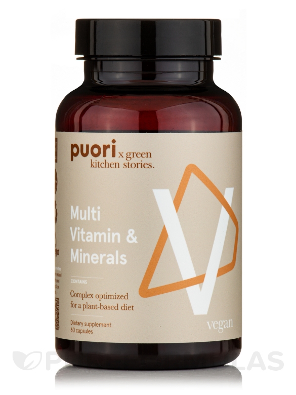 V - Multi Vitamin & Minerals - 60 Capsules