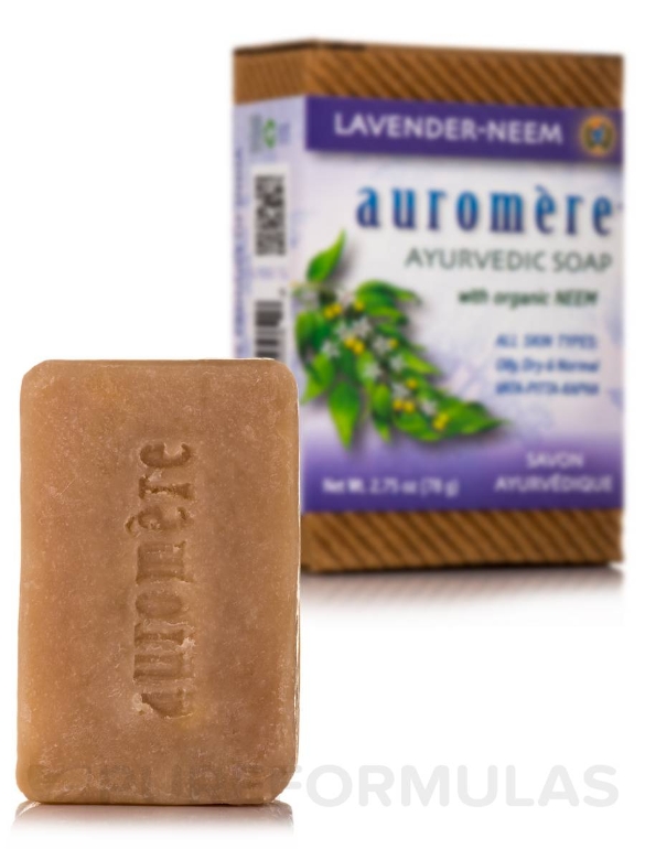 Ayurvedic Lavender-Neem Soap - 2.75 oz (78 Grams)