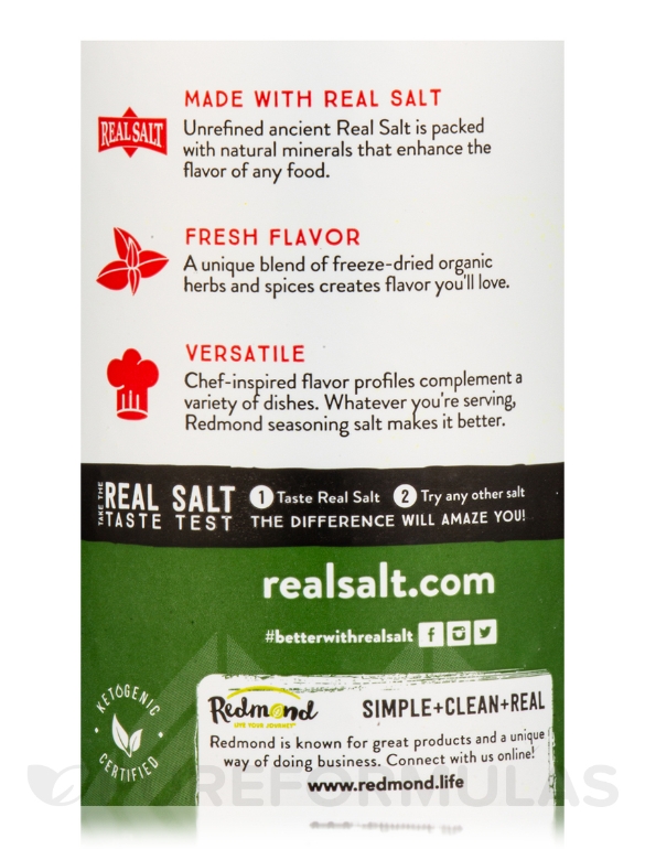 Real Salt - Organic Season Salt - 8.25 oz (234 Grams) - Alternate View 4