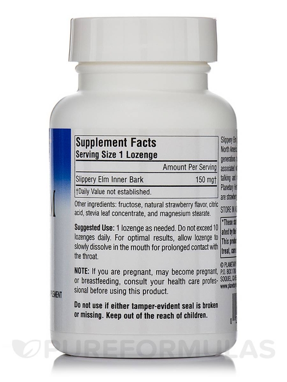 Slippery Elm Lozenges Strawberry 150 mg - 100 Count - Alternate View 1