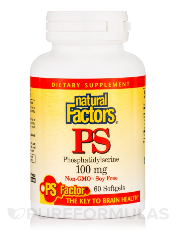 PS (Phosphatidylserine) 100 mg - 60 Softgels