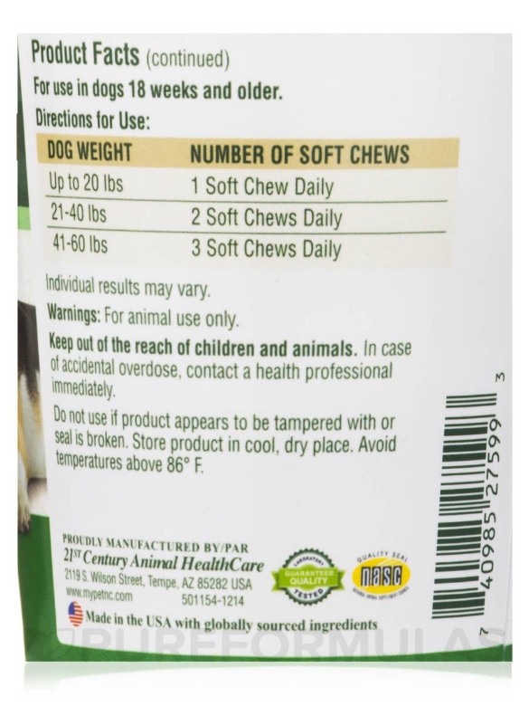 Dog Calming Formula Soft Chews - 120 Tablets - Alternate View 3