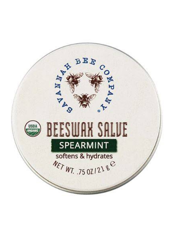 Organic Beeswax Salve - Spearmint - 0.75 oz (21 Grams)