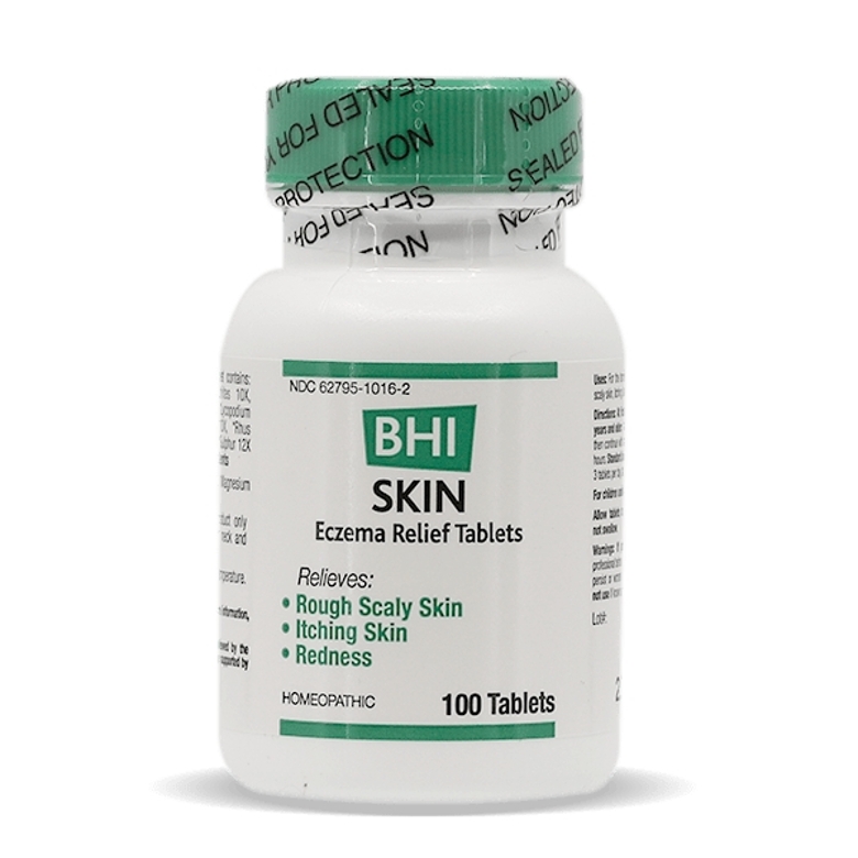 BHI Skin Eczema Relief - 100 Tablets - Alternate View 1