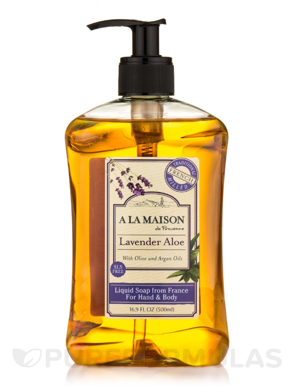 Lavender Aloe Liquid Soap - 16.9 fl. oz (500 ml)