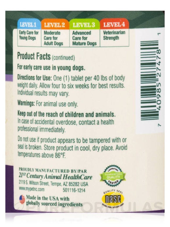 Dog Hip and Joint 500 / 100 mg (Level 1) - 60 Chewables - Alternate View 3