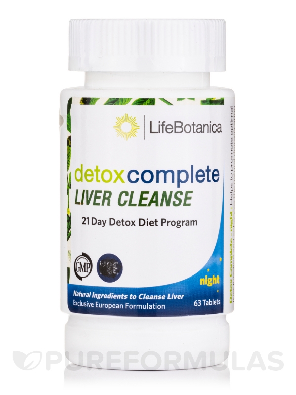 Detox Complete Liver Cleanse (Night) - 63 Tablets