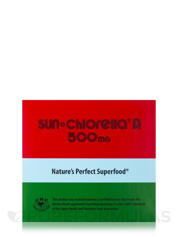 Chlorella Tablets 500 mg - 600 Tablets - Alternate View 2